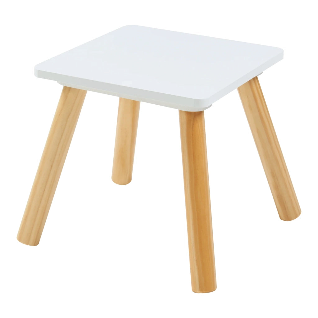 Toeletta per bambini con sgabello 91,5 x 62 x 43,5 cm bianco 03_0011042