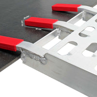 Rampa per moto in alluminio Pieghevole Portata max 340 kg Rampa di carico 220x28 cm