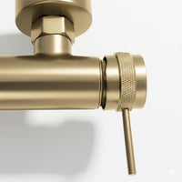 Rubinetto Da Vasca Rea Lungo Grip Brush Gold