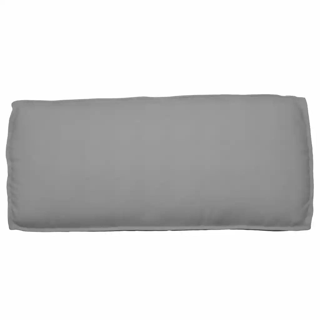 Cuscino Grigio 120 x 50 x 12 cm Tessuto Oxford 42001549
