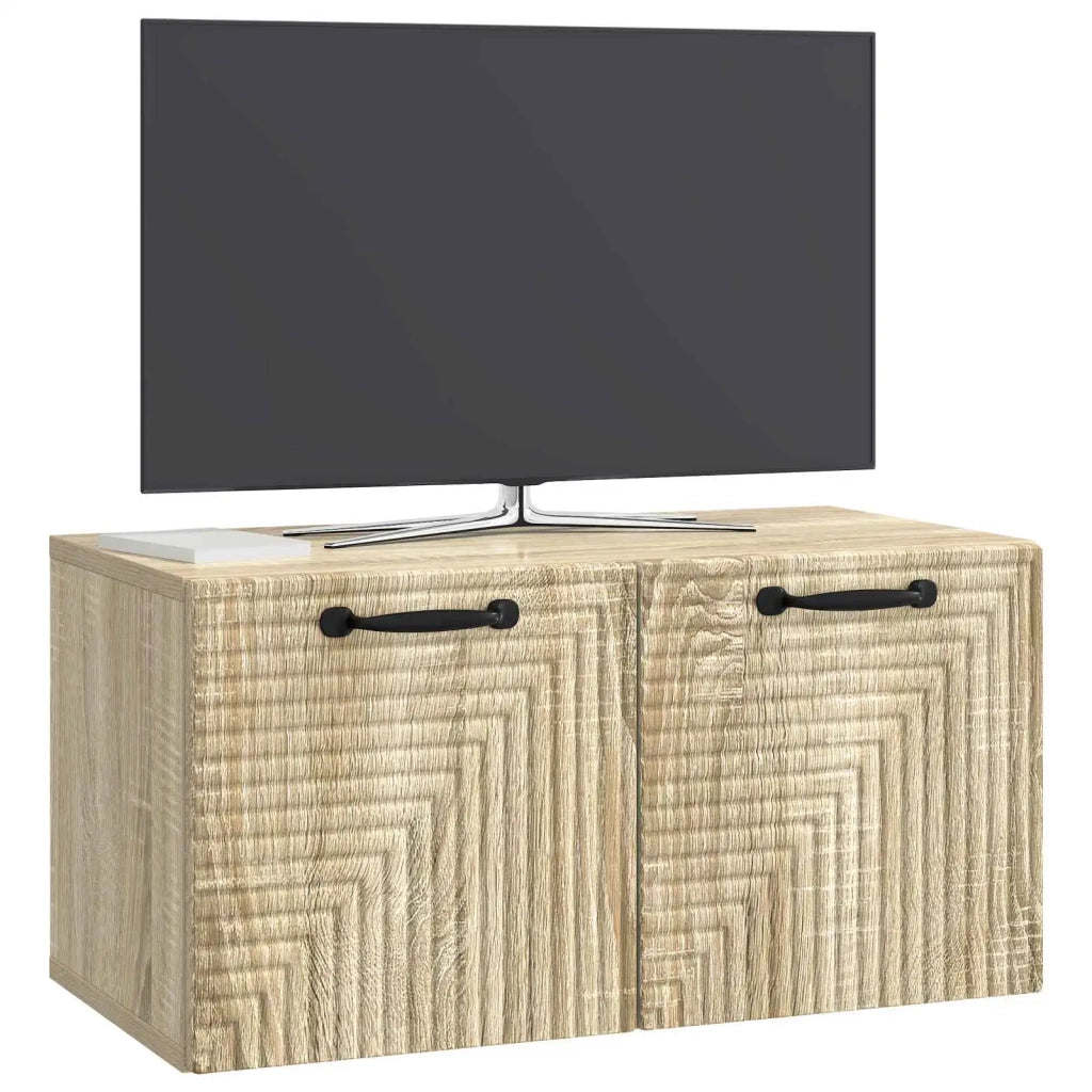 Mobile Porta TV da Muro Rovere Sonoma 59,5 x 31 x 30 cm 898707