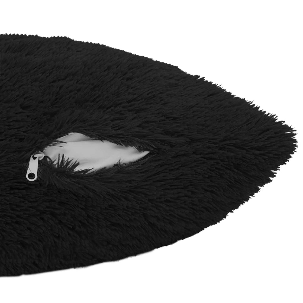 Cuscino con cuscino HEERLEN 6 pz Nero Fleece PV 924034