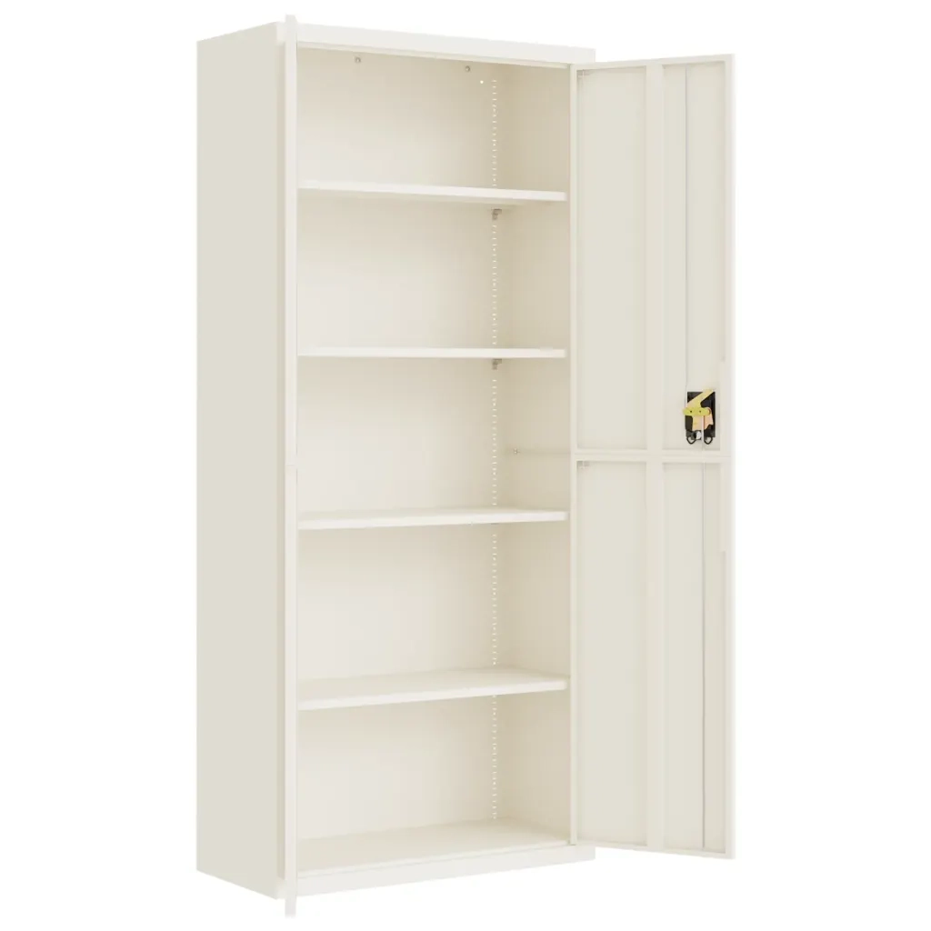 Armadio Classificatore Bianco 90x40x200 cm in Acciaio 339760