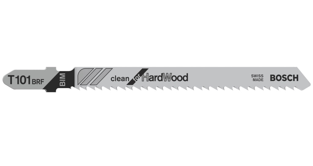 2608634235 - Set 5 lame per seghetto alternativo T 101 BRF Clean for Hard Wood