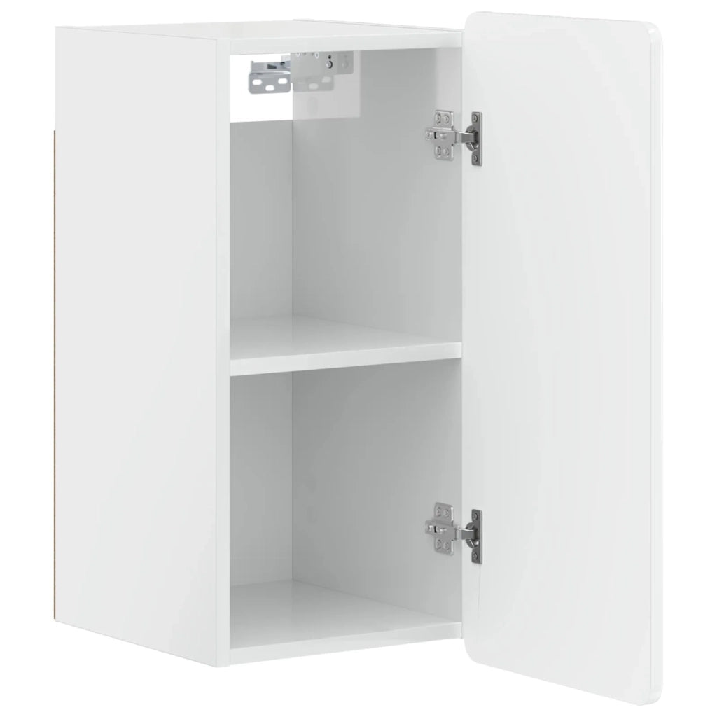 Armadio da bagno a muro ZWOLLE Bianco Lucido 30 x 31 x 63 cm 896369