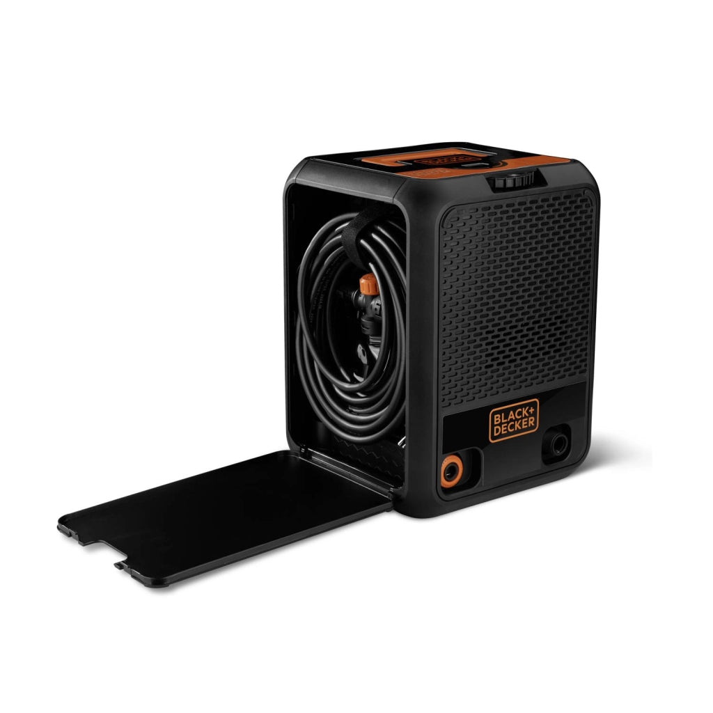 BLACK+DECKER Idropulitrice BXPW1900C, Compatta, ad Alta Pressione, per Auto ed Esterni Casa, Pressione max. 150 bar, Portata max. 460 l/h, Potenza Assorbita 1900 W