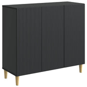 Credenza Nero 89 x 34,5 x 80 cm Legno ingegnerizzato 894646