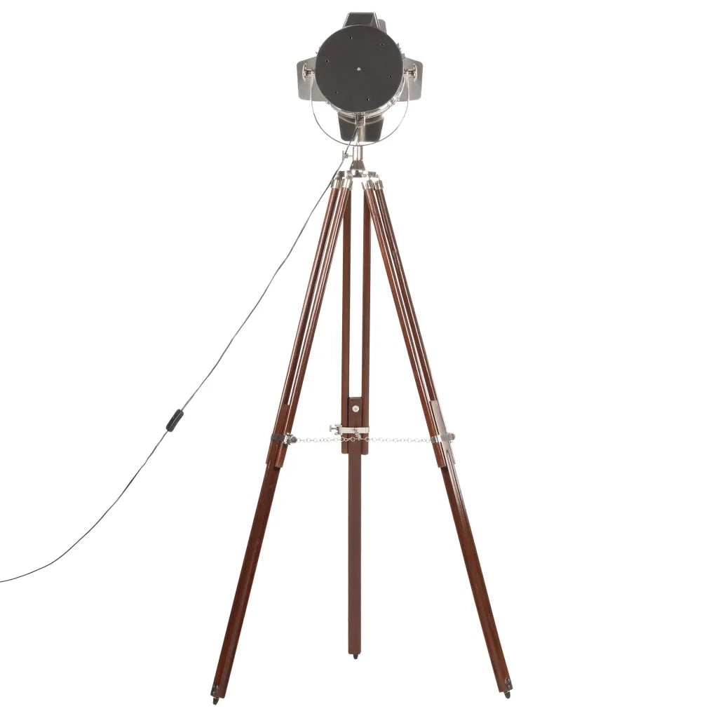 Lampada da Terra a Treppiede Legno Massello di Mango 180 cm CFW7614920