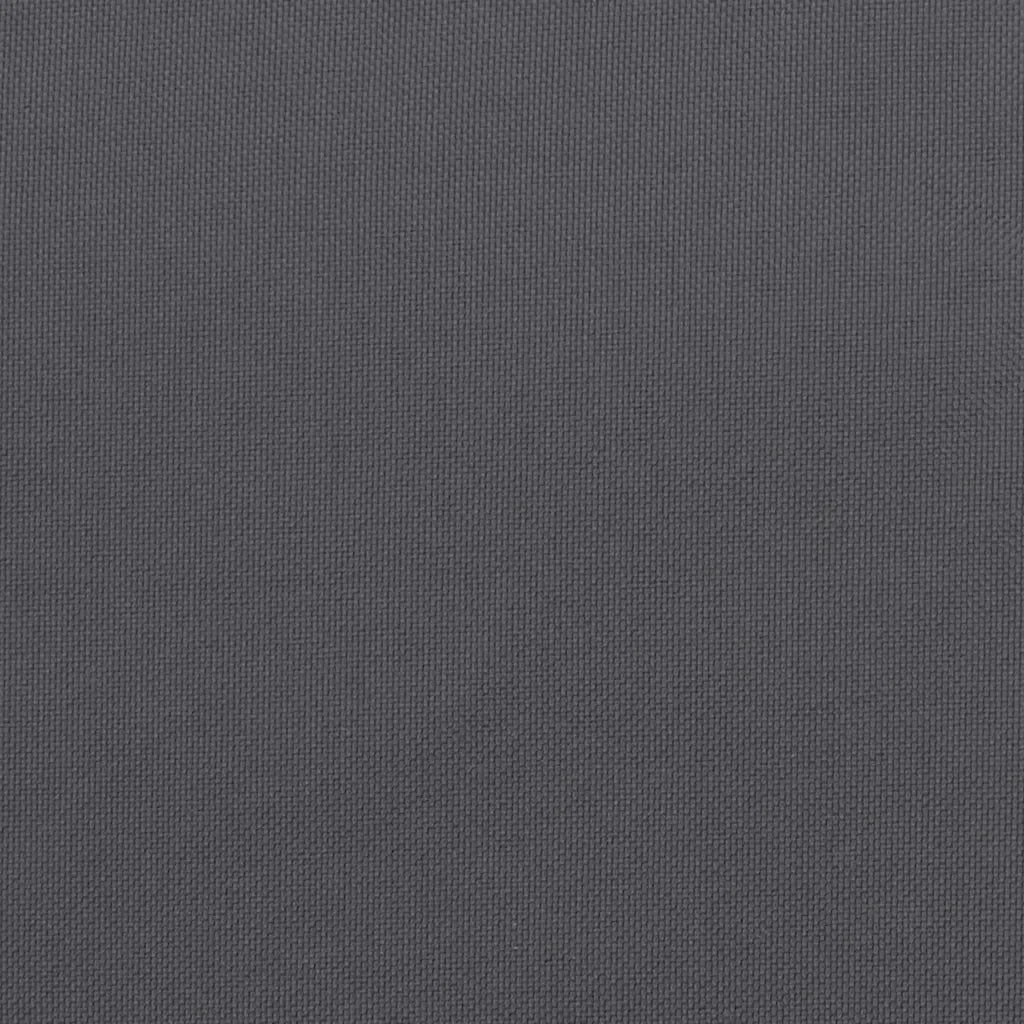 Cuscini per Sedia 2 pz Antracite 50x50x3 cm in Tessuto Oxford 47602