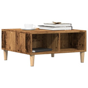 vidaXL Tavolino da Salotto Legno Antico 60x60x30 cm Legno Multistrato