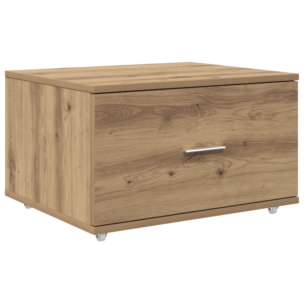 Mobile con Cassetti Rovere Artigianale Truciolare, Laminato Medio