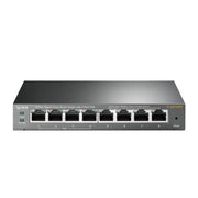 Tp-link tl-sg108pe gestito l2 gigabit ethernet (10/100/1000) supporto power over ethernet (poe) nero