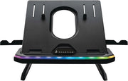 Standarizzazione per Laptop Gaming Regolabile con Illuminazione RGB e Ventilazione per Portatili da 10 a 17,3 Pollici