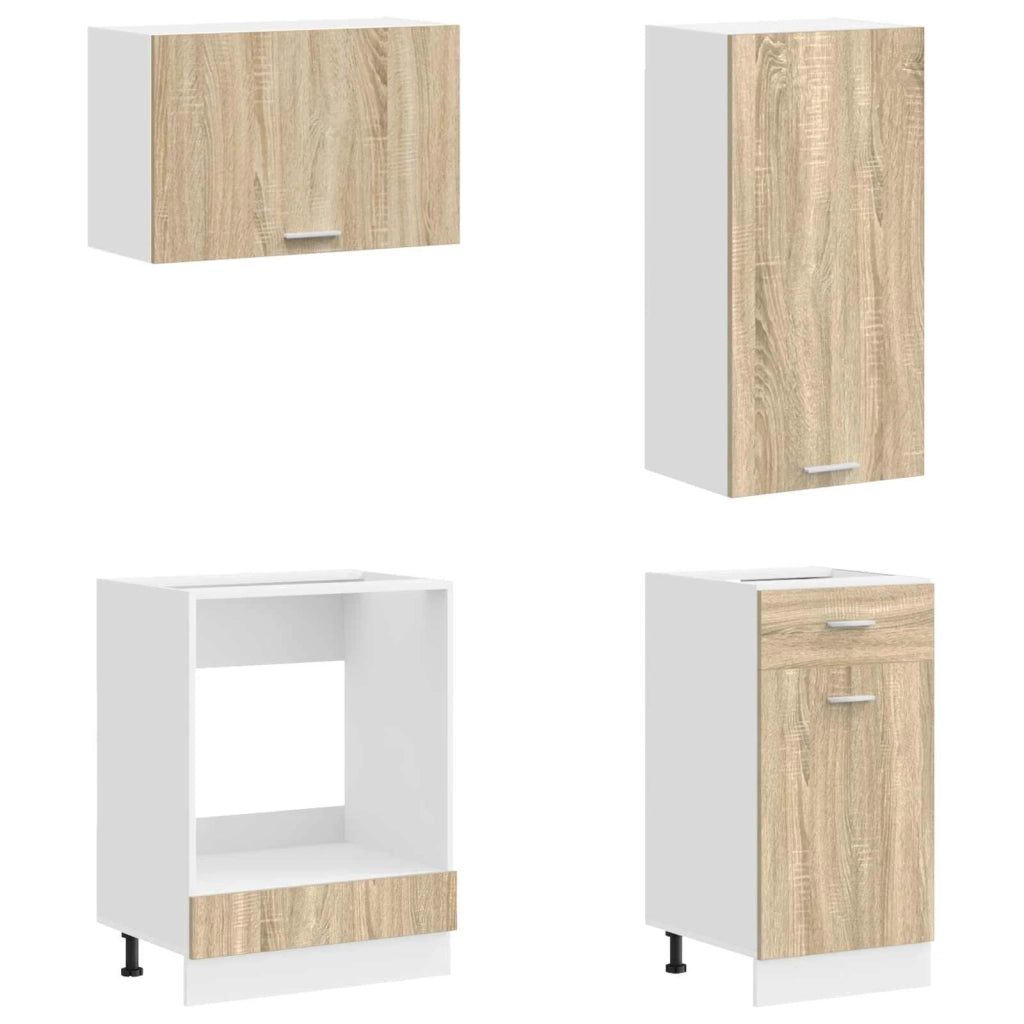 Unità Cucina LYON 8 pcs Rovere Sonoma Legno ingegnerizzato 3438433