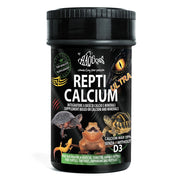Haquoss Repti Calcium Ultra 100ml/80gr - Puro calcio in polvere (39%) senza vitamina D3
