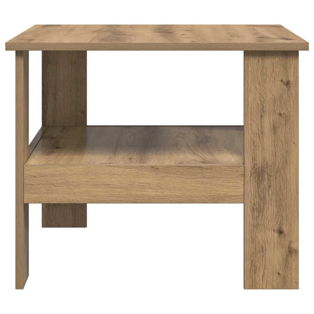 Tavolino da salotto Rovere artigianale 57 x 55 x 45 cm