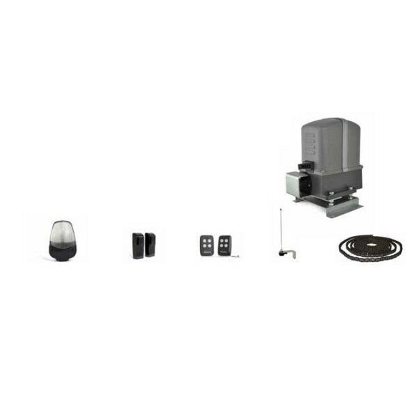 KIT AUTOMAZIONE PER CANCELLI SCORREVOLI STANDARD PROTECO CAT 8 KMO084M4Y05410