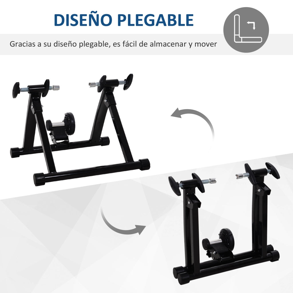 Tacchino per Bicicletta Pieghevole ¨C Zephmum ¨C Nero 54.5x47.2x39.1 cm
