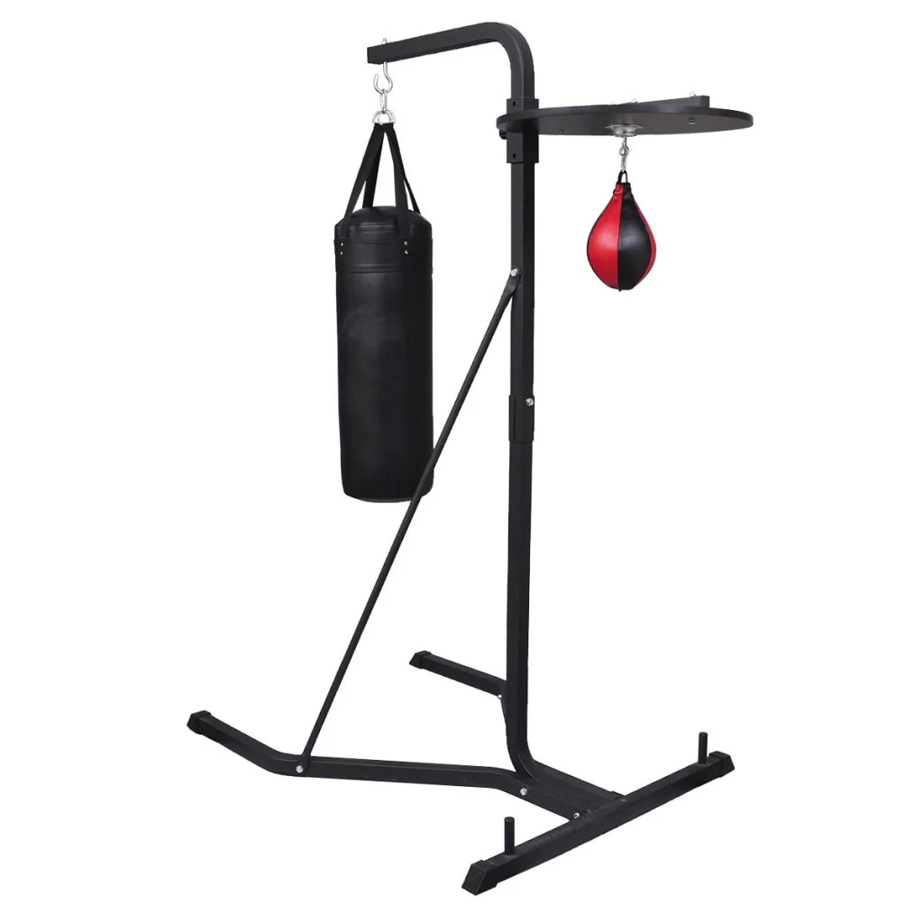 Supporto da boxe con sacco da boxe e sacco da velocità per sport fitness e bodybuilding (0702013)