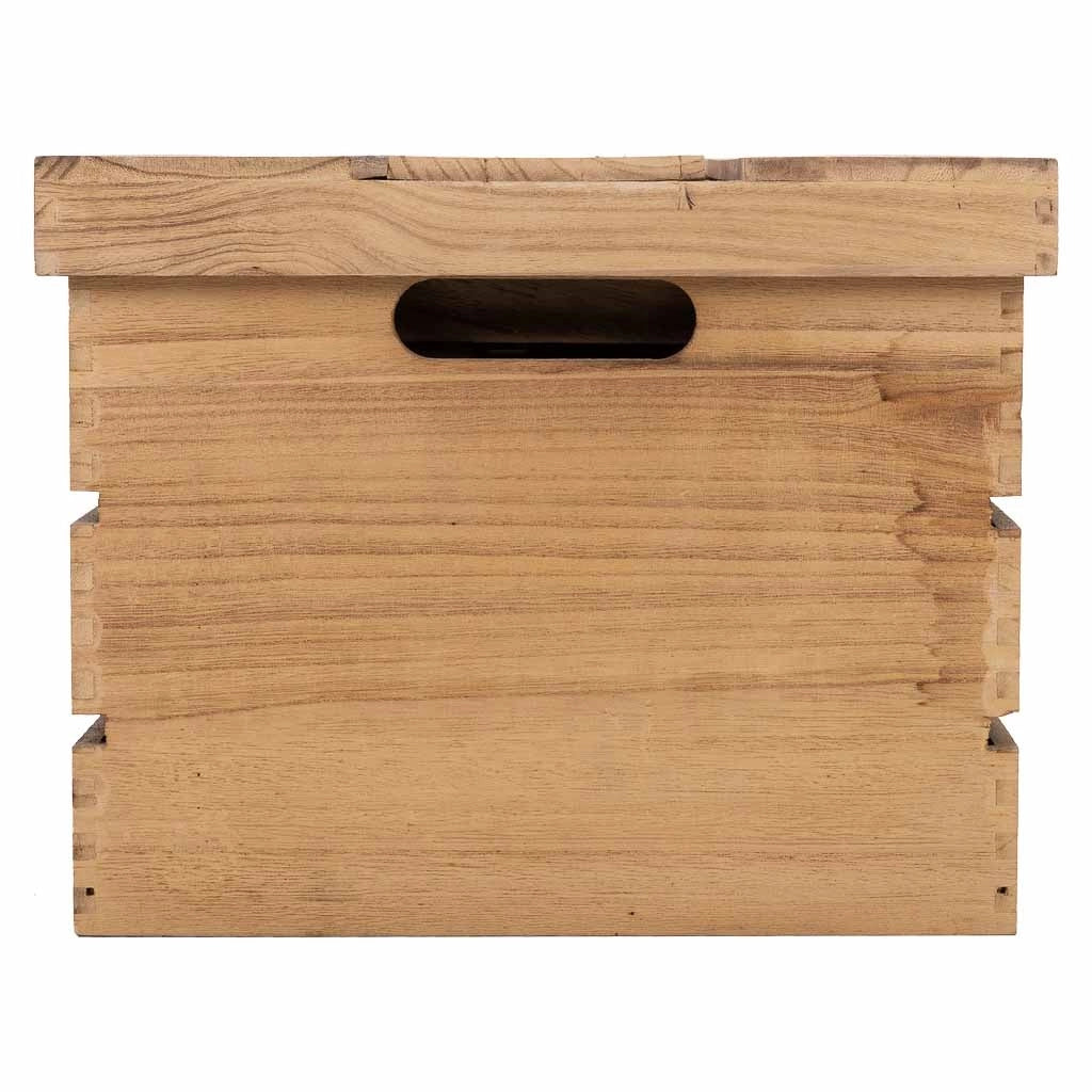 Scatole in legno stampate set 3 pz 42x31x24h-36x25x20h-30x19x16h cm