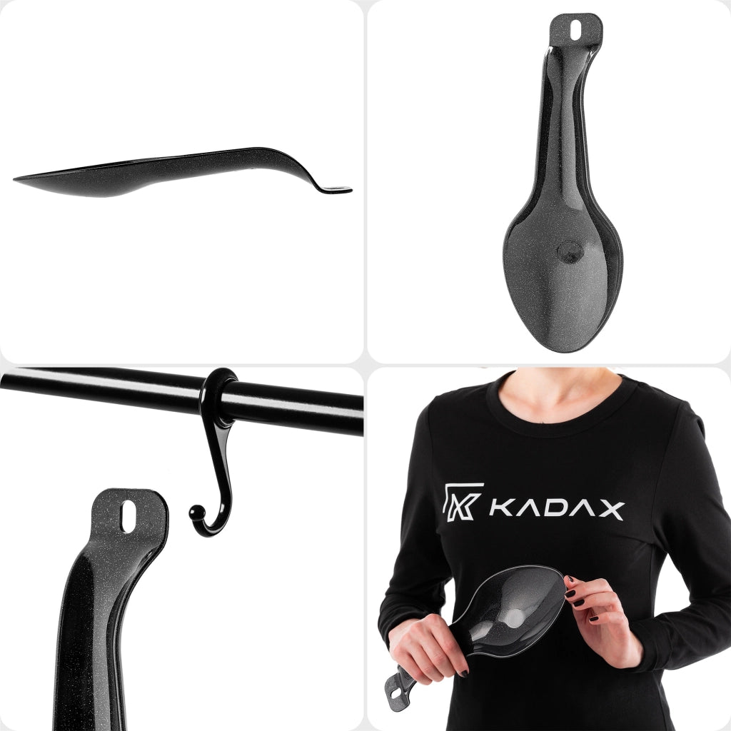 KADAX Podstawka pod łyżkę czarna <150> K17445