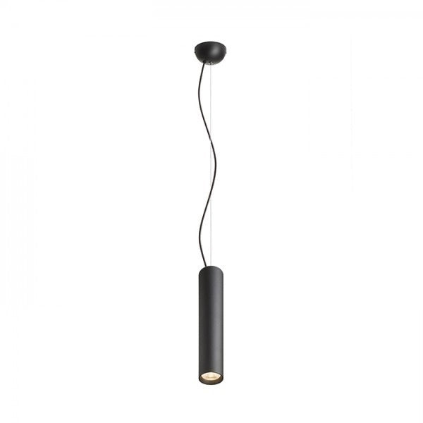 Faretto RIGA 28 a sospensione nero 230V LED 6W 38° 3000K