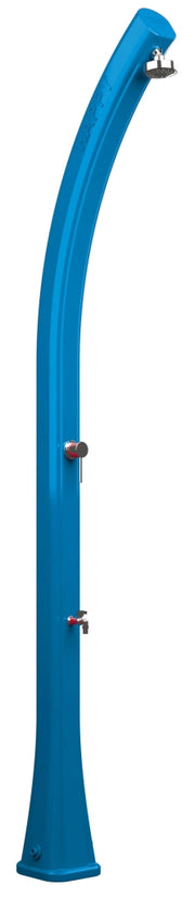 Doccia Solare da Esterno Giardino 23L Miscelatore e Lavapiedi Arkema Happy Blue Ocean