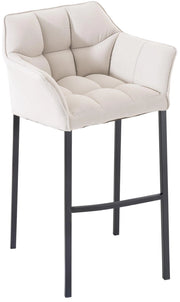Barhocker Damaso B Stoff mit 4-FuЯ Gestell