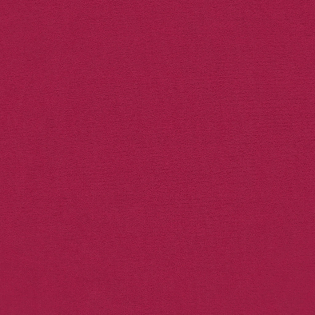 Chaise Longue Massaggi con Cuscino a Rullo Rosso Vino Velluto CFW2108549