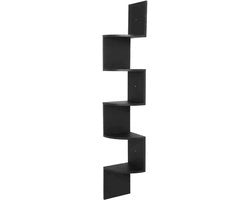 Pannelli per libri a parete - Pannello per libri contro il muro - Pannello per libri - Pannelli per libri - Pannello per libri con ripiano - Pannello per foto - Nero - MDF