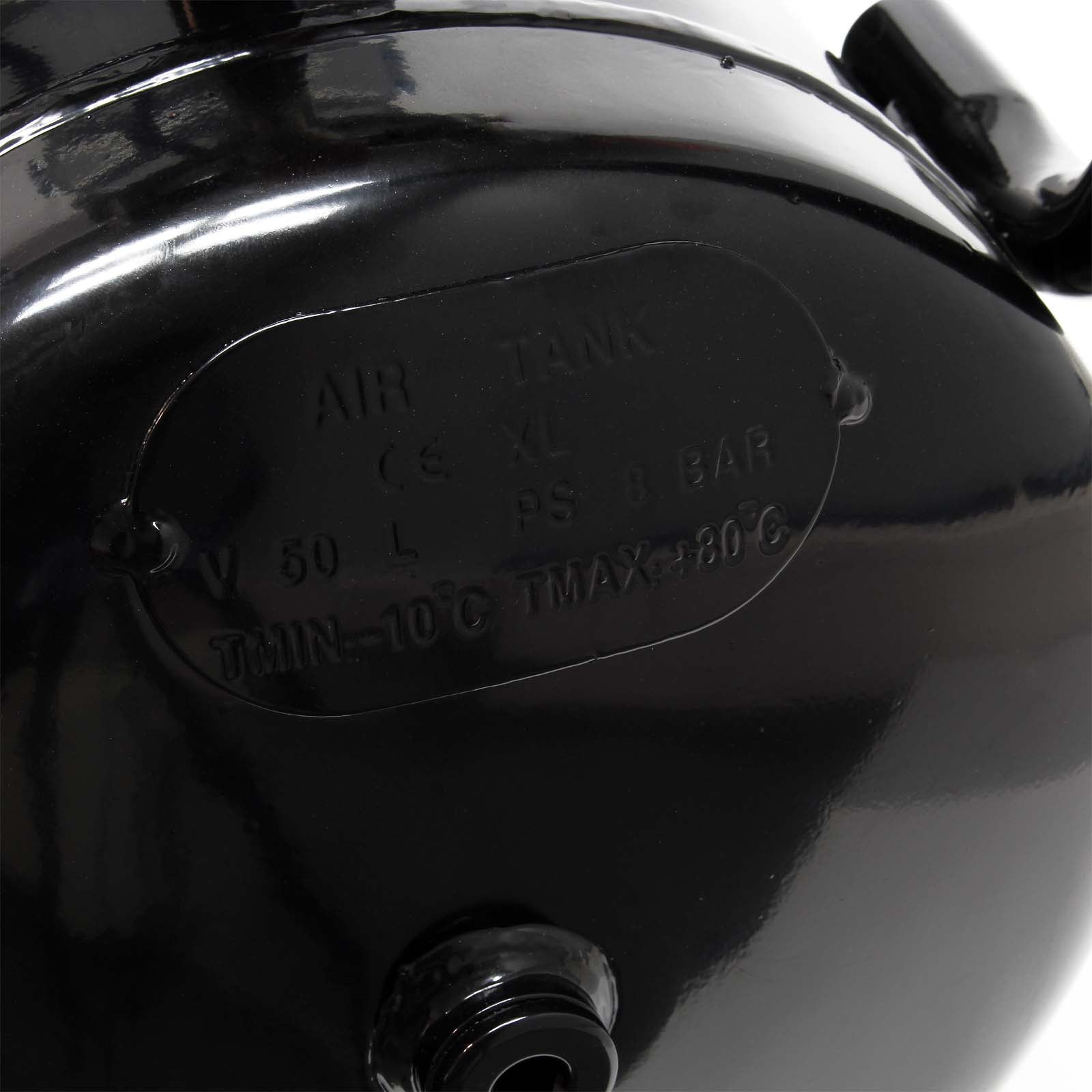 Compressore d’aria serbatoio da 50L 1500W 2CV 212l/min 2850 giri/min