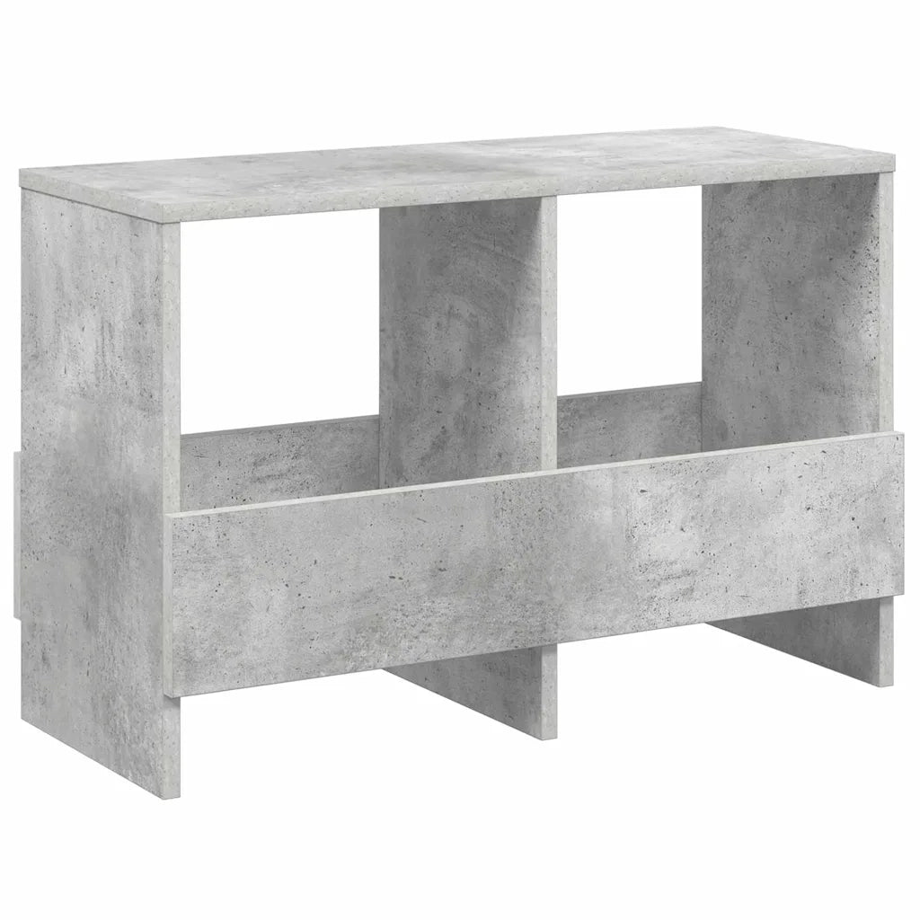 Scaffale per riviste Grigio cemento 68,5 x 30 x 45 cm CFW3032085