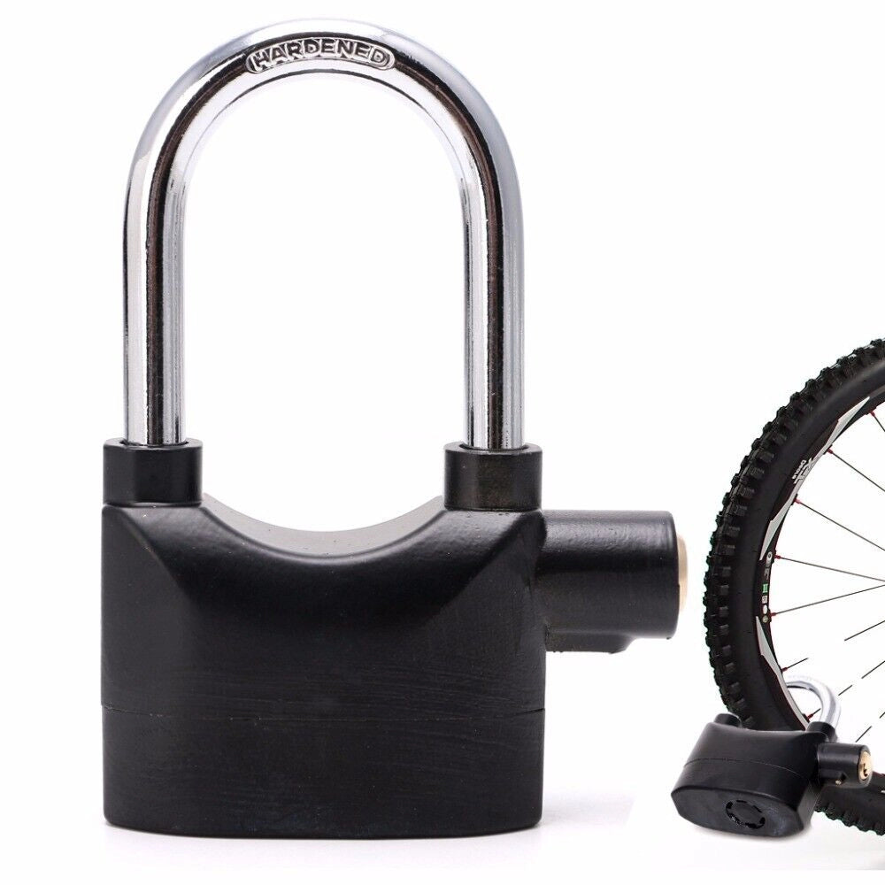 ALLARME BLOCCADISCO ANTIFURTO SONORO MOTO SCOOTER LUCCHETTO 110dBa 70MM ALL-7033