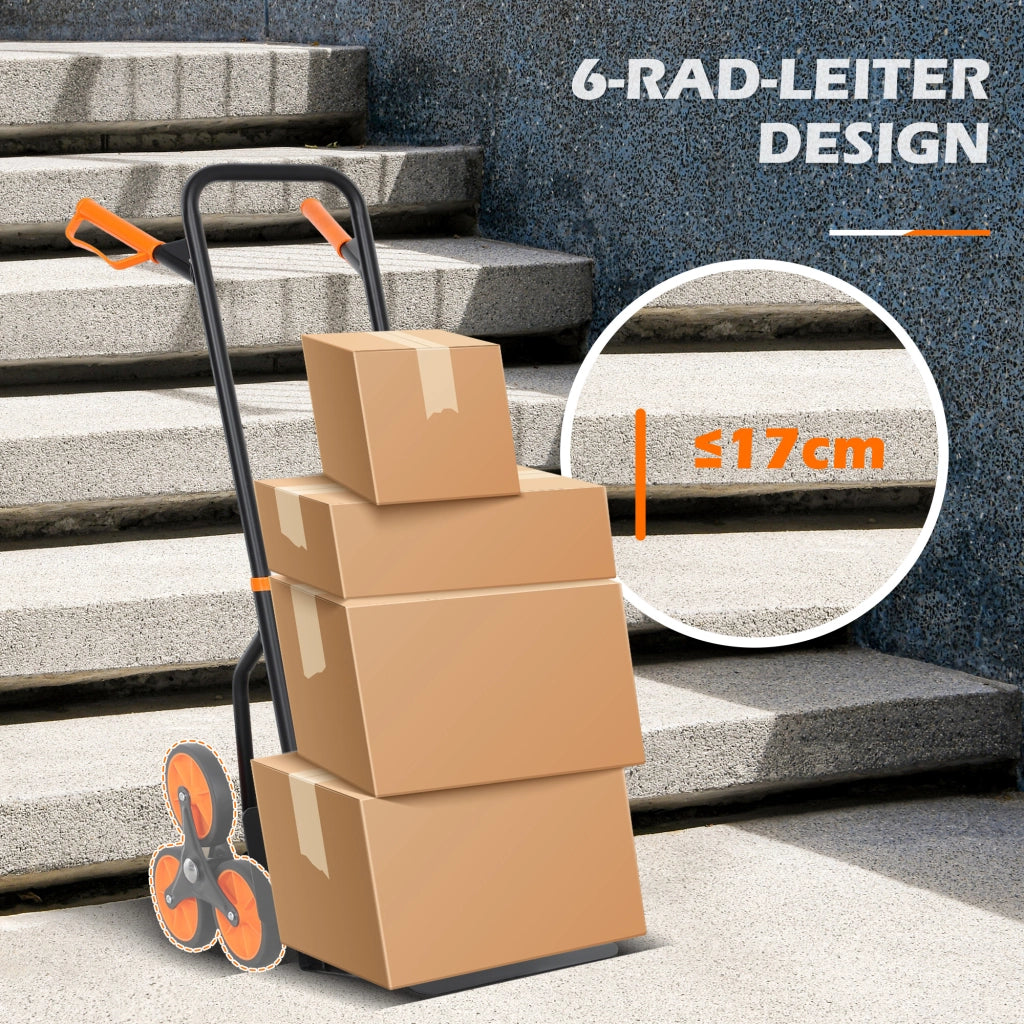 Carrello a gradini pieghevole ¨C Zephmum ¨C Telaio in acciaio 120kg