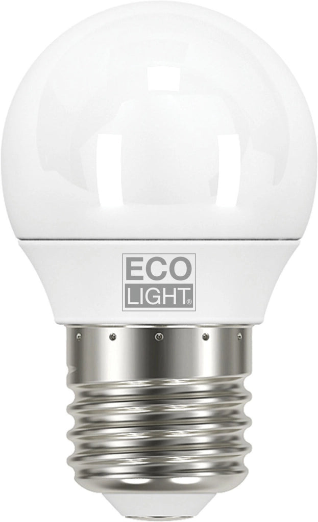 Bisonte Lampadina Led Sfera E27 8W=60W 806lm 6400k