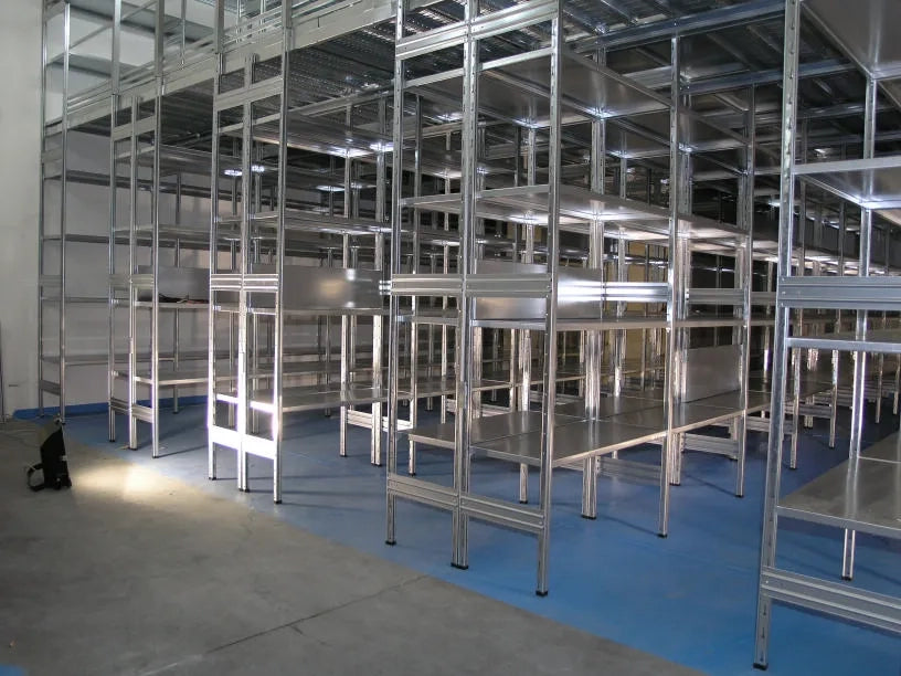 SCAFFALATURA in metallo da magazzino Zincata cm. 80x70x300h