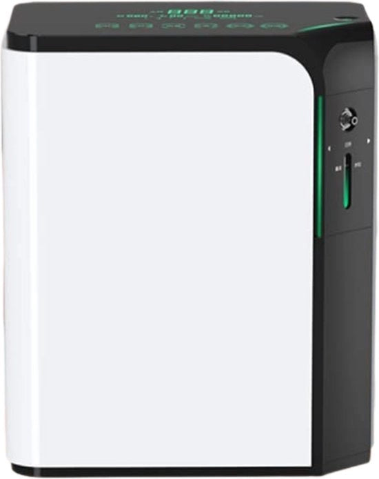 Concentratore di ossigeno - Ossigeno - Alta Pura - Ossigeno - Terapia con Ossigeno - Alta Qualità Macchina di Ossigeno - 1-7L - Facile da Trasportare - Generatore di Ossigeno - 90% ± 3% - Concentratore di Ossigeno con Velocità di Corrente