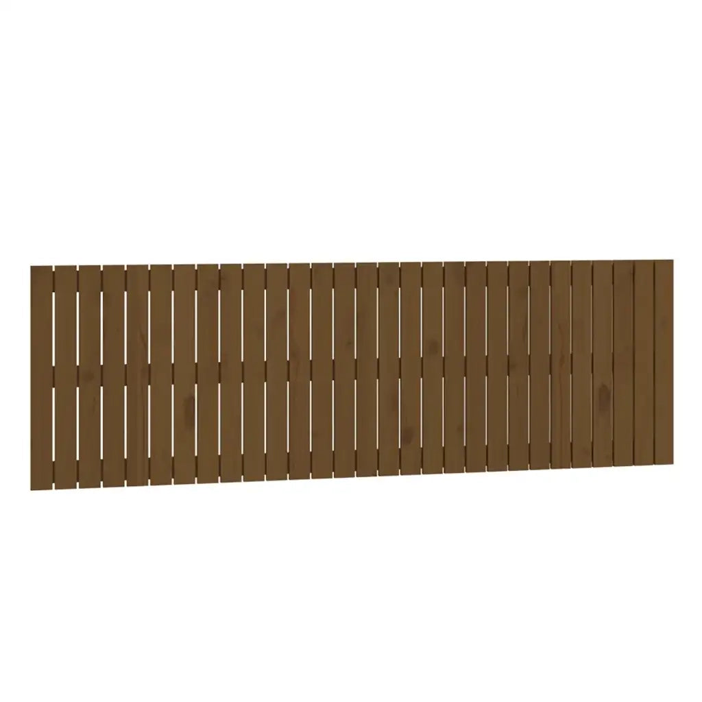 Testiera da Parete Ambra 185x3x60 cm in Legno Massello di Pino 824866
