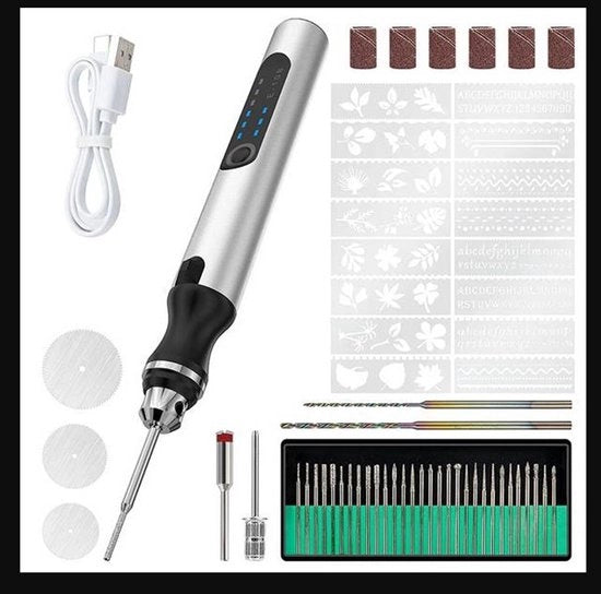 Penatrice capacitiva auto costruita, penatrice a raggio laser senza fili, ricaricabile via USB
