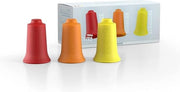Cupping-klokken trattamento con silicone medico - 3 pezzi giallo-arancio-rosso - bassa media alta intensità