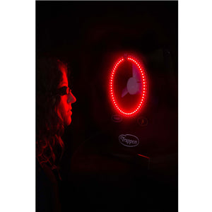 Zanzariera Elettrica ad Aspirazione 13W Trappen Tiger Beauty con Luce Rossa 660 nm