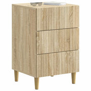 Comodino | Armadio da Notte | Mobiletto da notte con cassetto Rovere Sonoma 43 x 41 x 66,5 cm