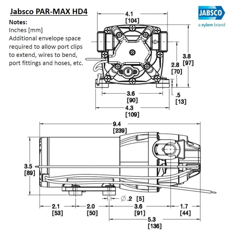 PAR MAX 4HD 24V 40PSI