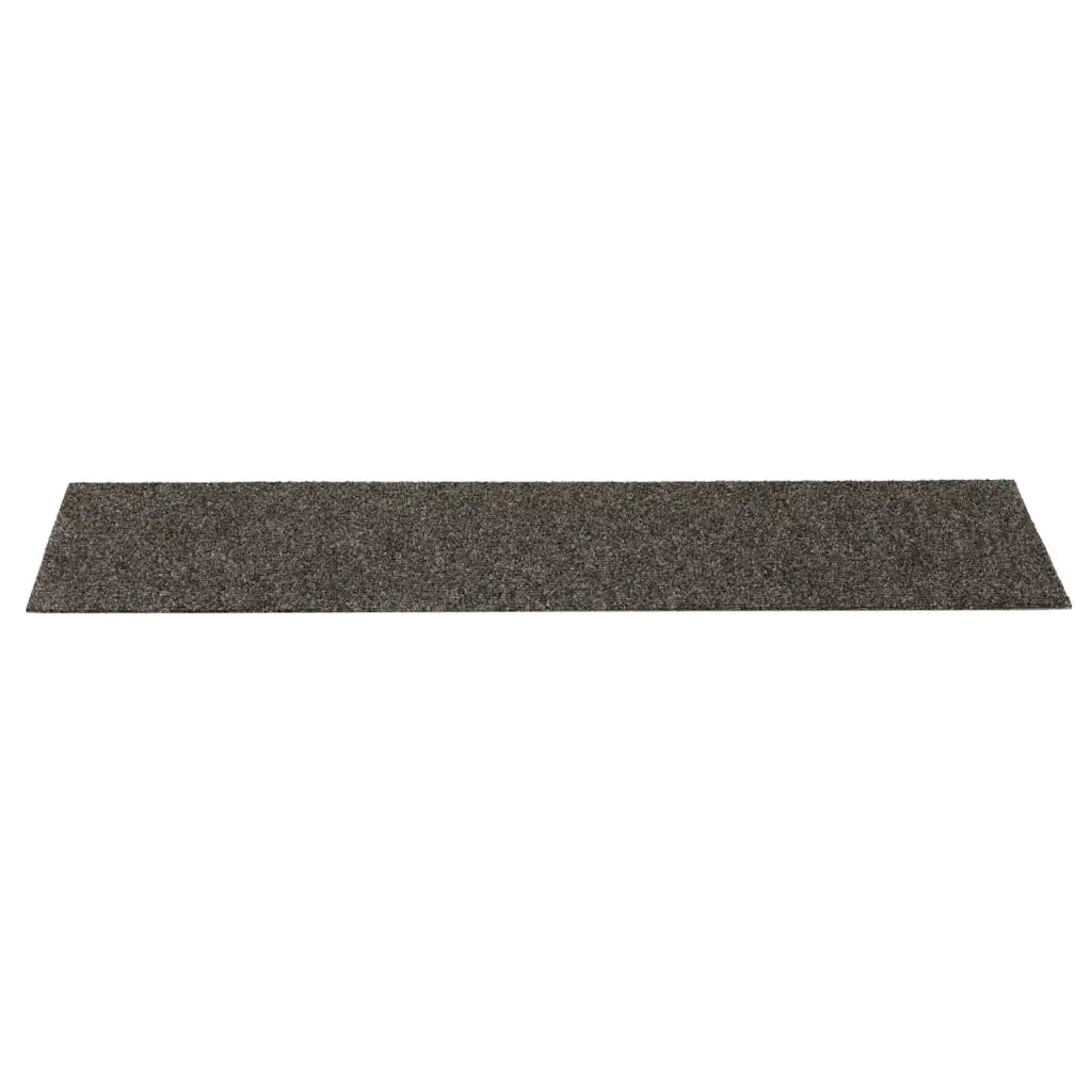 Tappetini per scale autoadesivi 30 pz 76x20 cm antracite rettangolari 3365729