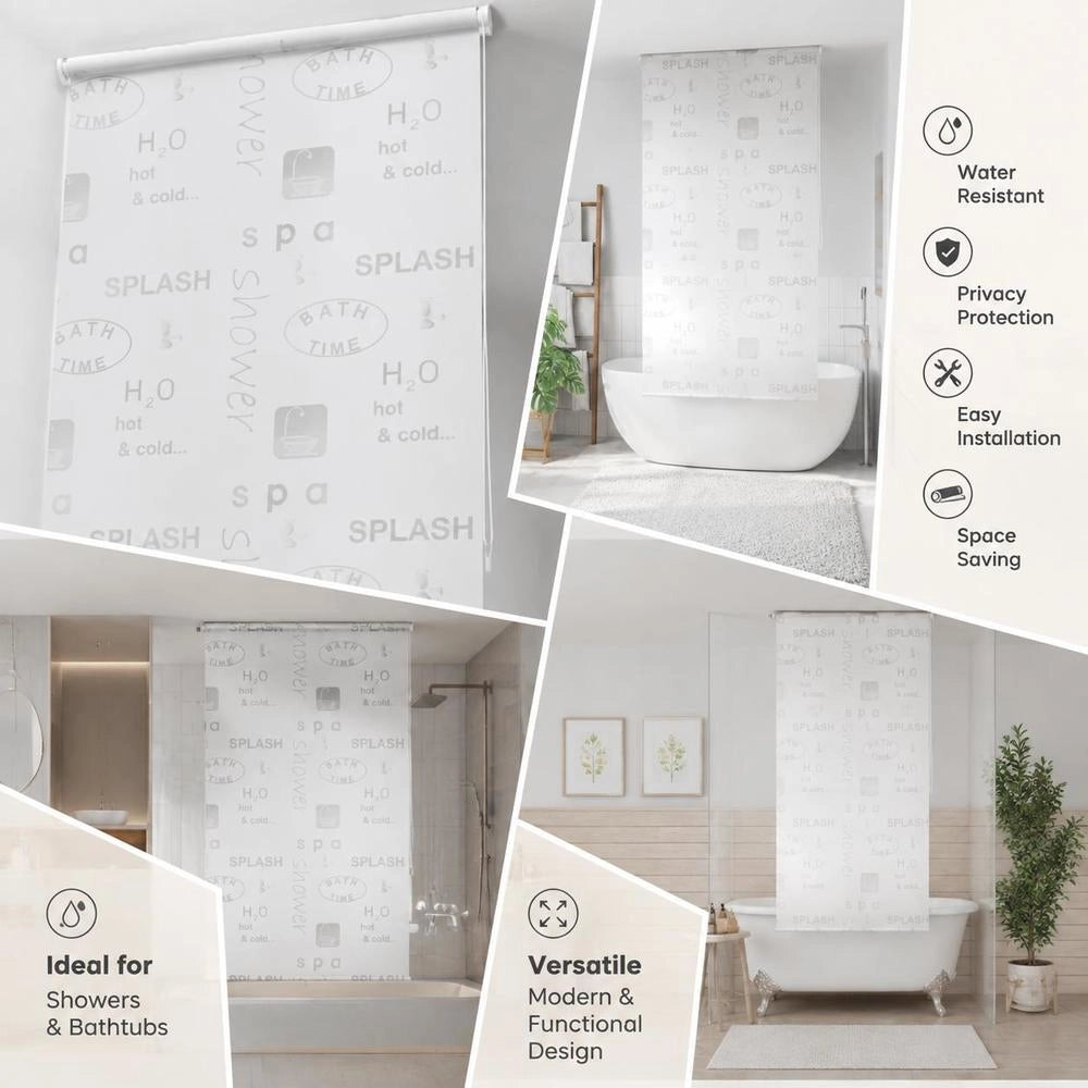 Shower Blind 120x240 Cm Splash Design
