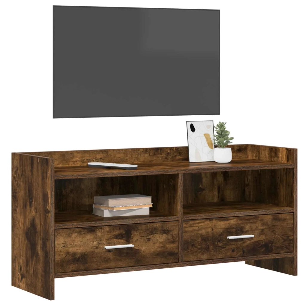 Mobile TV 100 x 33 x 47 cm Rovere Fumo Legno ingegnerizzato 8011159