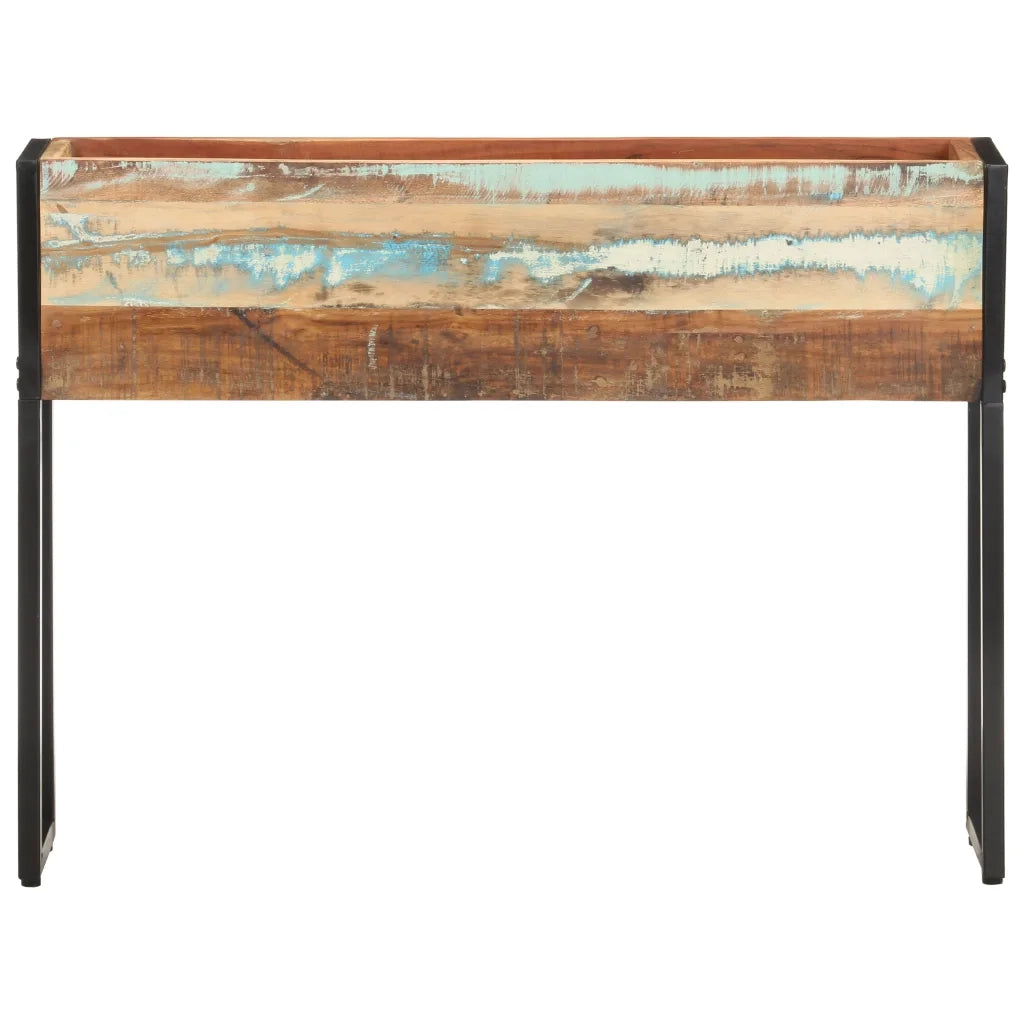Fioriera 90x20x68 cm in Legno Massello di Recupero 321940