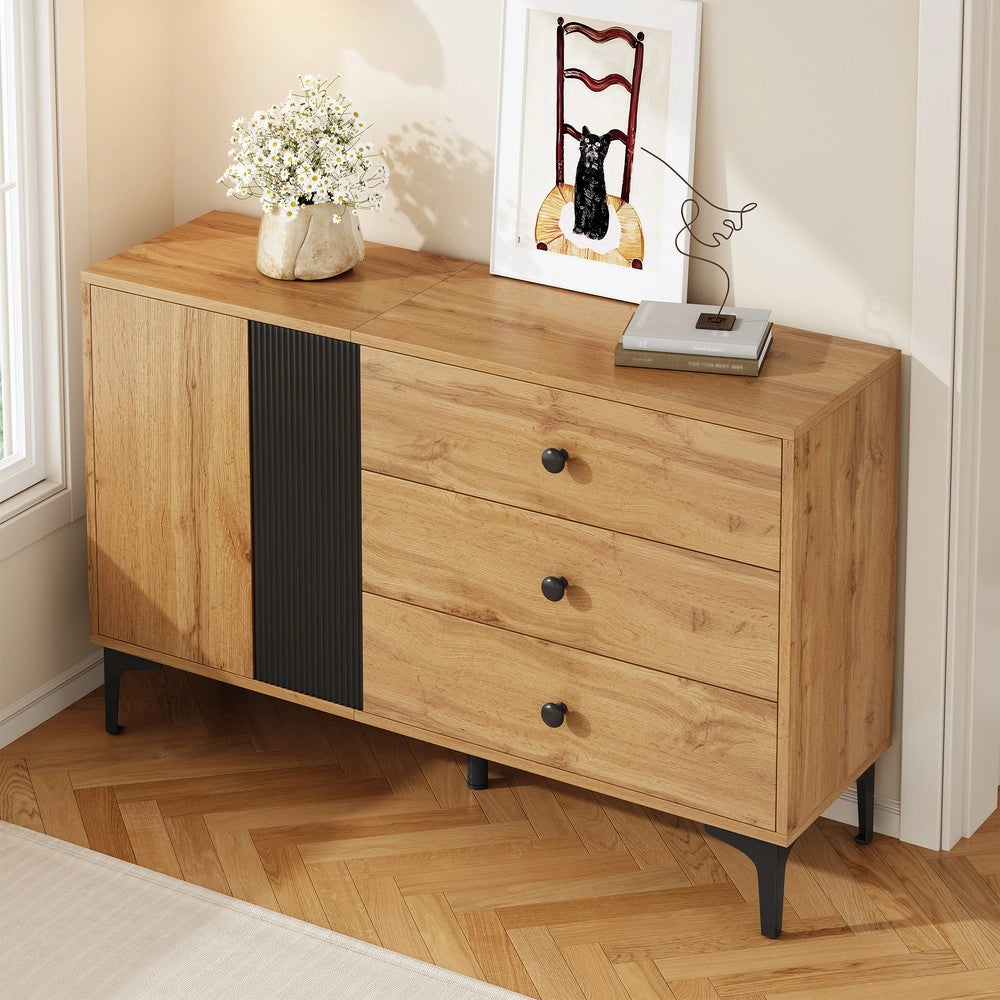 Credenza Moderna ¨C MINIMAL ¨C Legno, 120x35x76 cm