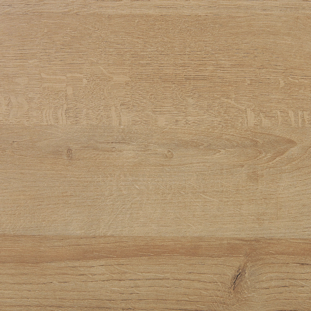 Tavolo da pranzo piano in legno scuro gambe in metallo Nero ovale 180 x 90 cm moderno retrò