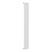 Radiatore a pannello piatto 438 watt acciaio 160 x 24 cm bianco 03_0010445